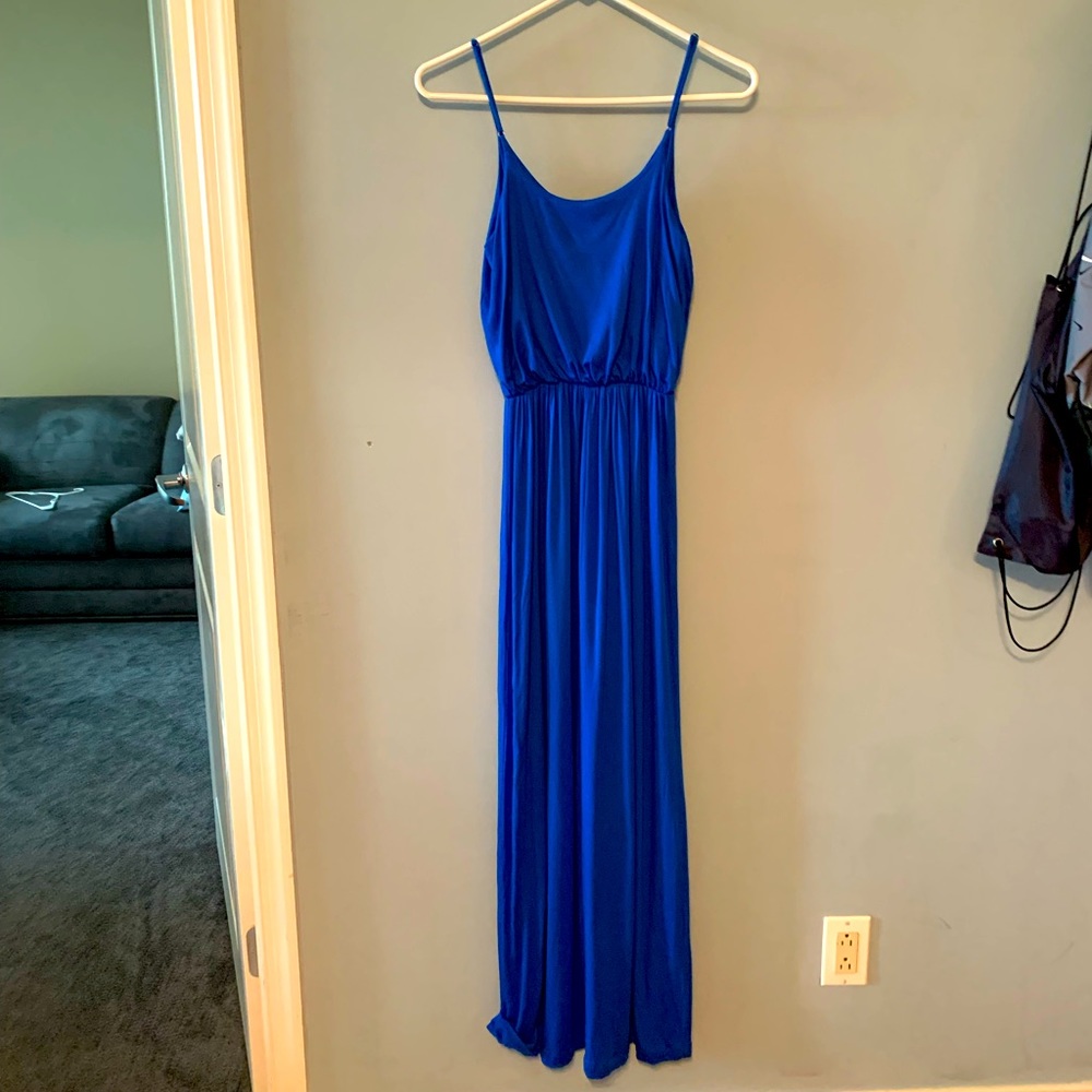 Blue Maxi dress. XS - brand Lush